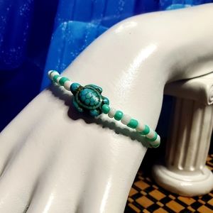 Sea Turtle Bead Bracelet